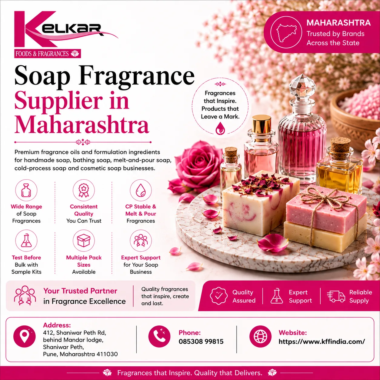 Soap Fragrance Supplier in Maharashtra
