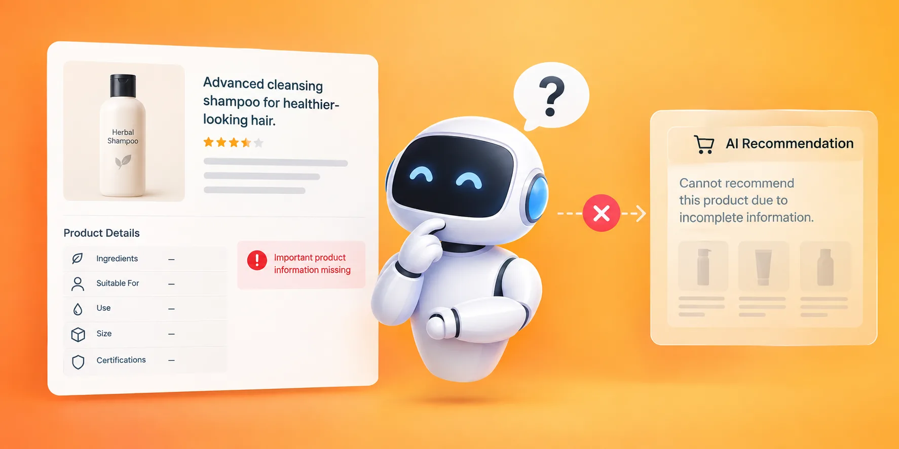AI Can’t Recommend What Your Product Data Fails to Explain