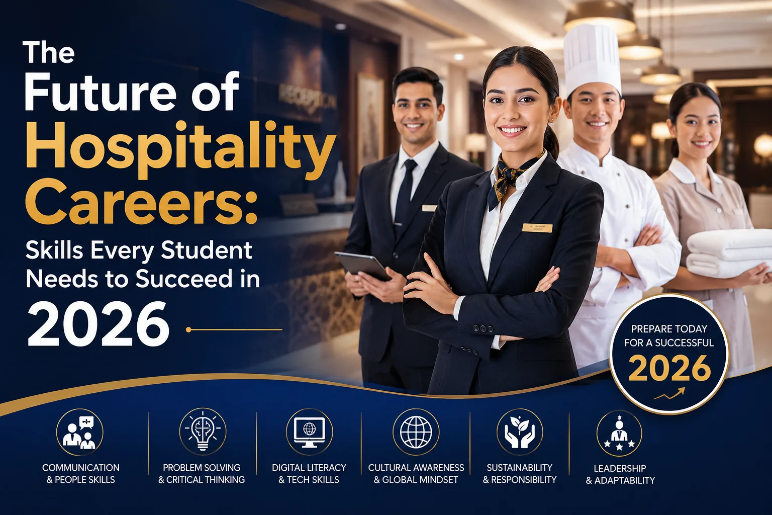 The Future of Hospitality Careers: Skills Every Student Needs to Succeed in 2026