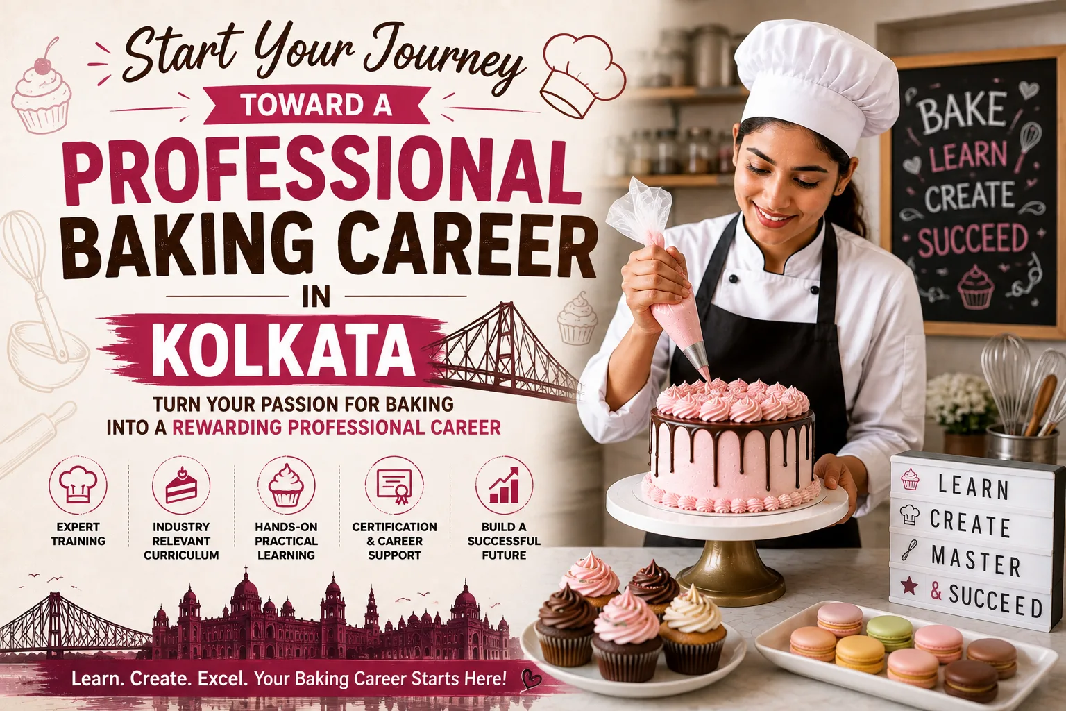 Start Your Journey Toward a Professional Baking Career in Kolkata