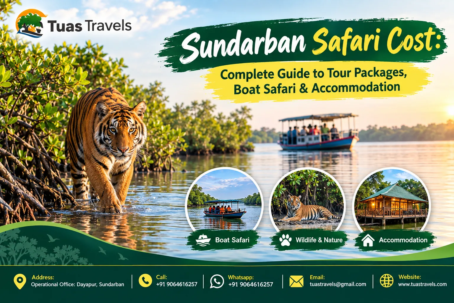 Sundarban Safari Cost: Complete Guide to Tour Packages, Boat Safari & Accommodation