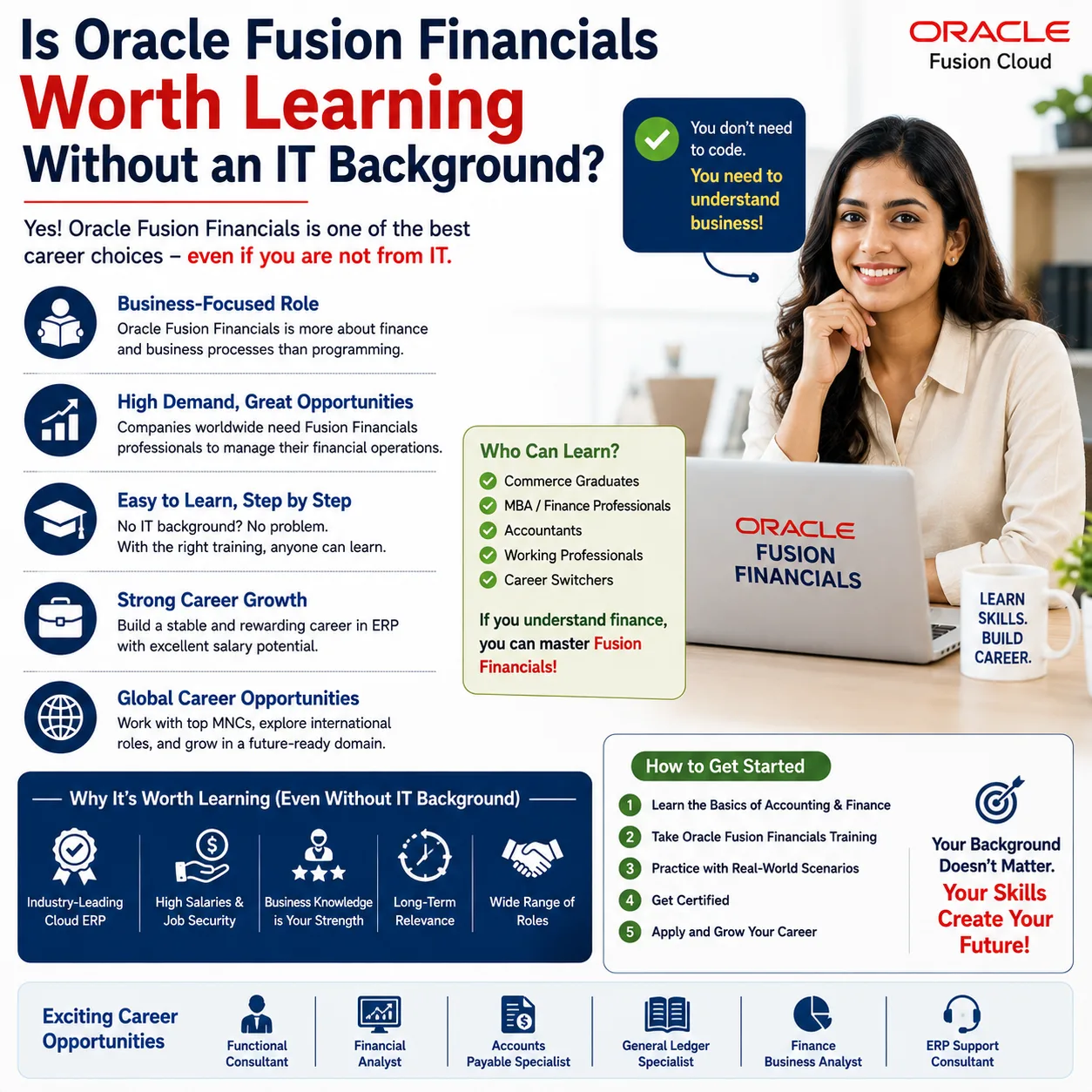 Is Oracle Fusion Financials Worth Learning Without an IT Background?