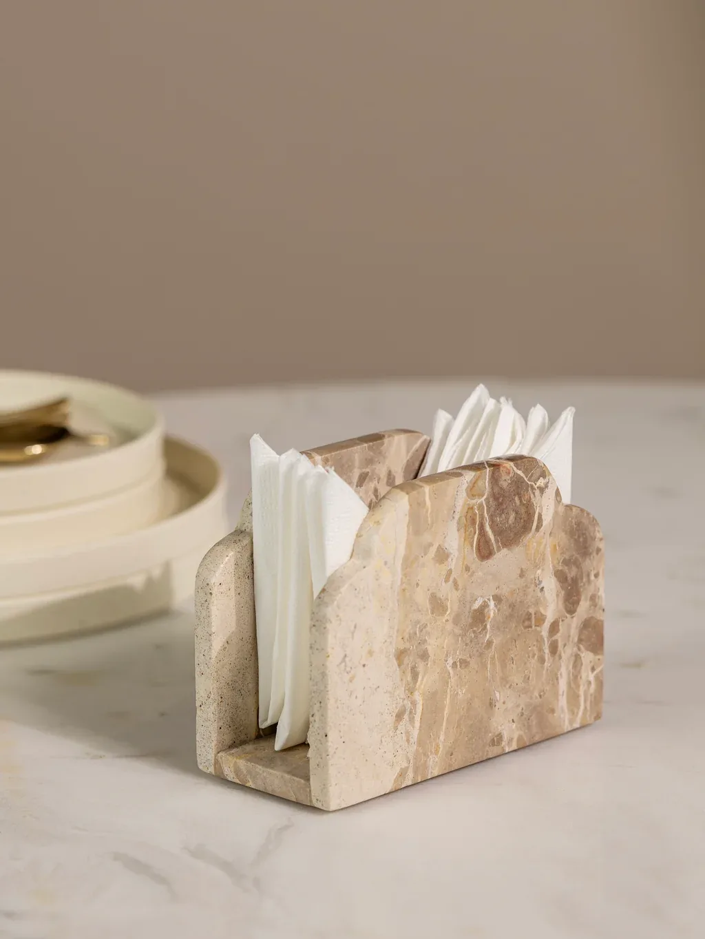 Fossil Beige Marble Collection | Organic Home