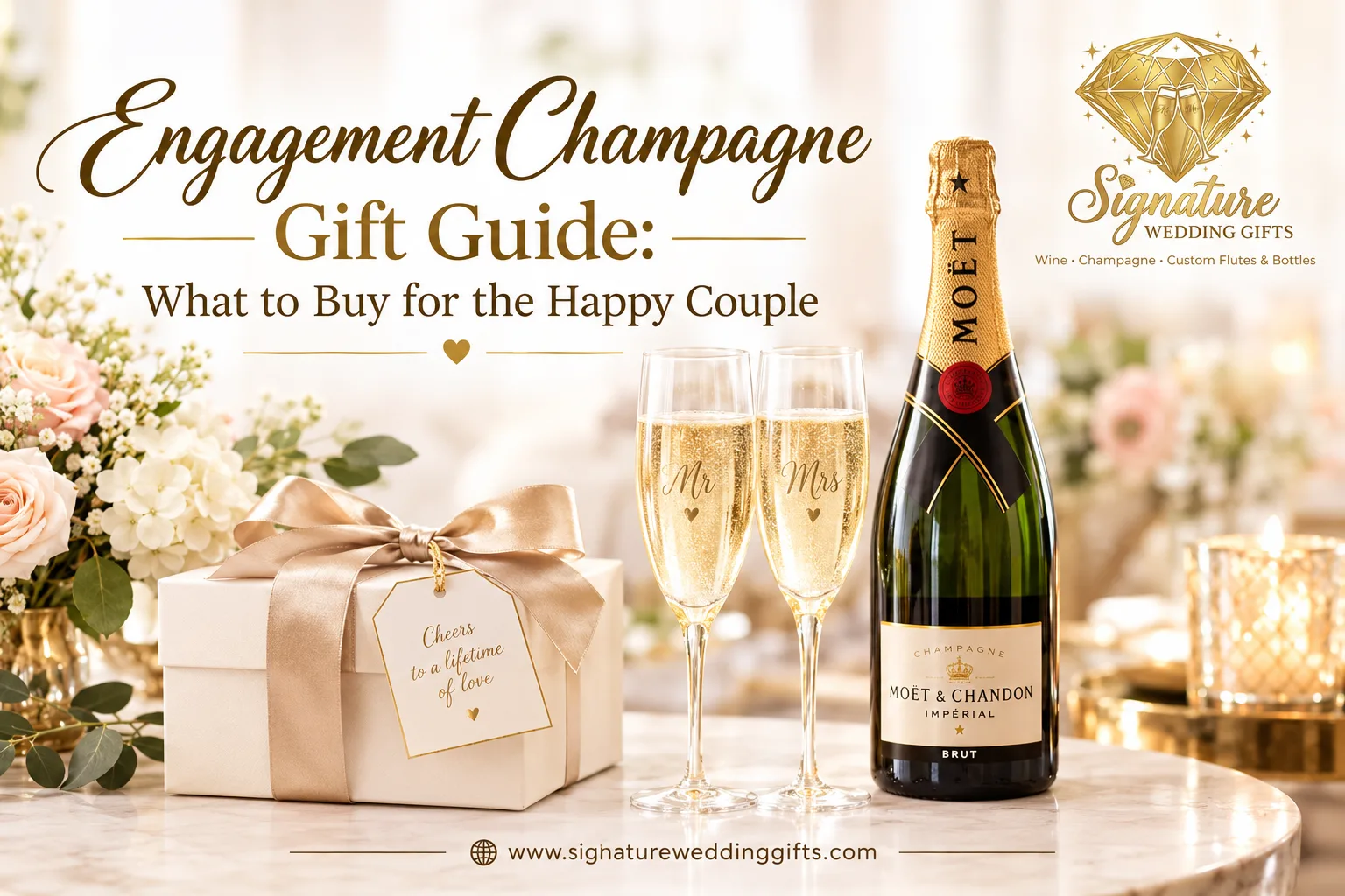 Engagement Champagne Gift Guide: What to Buy for the Happy Couple