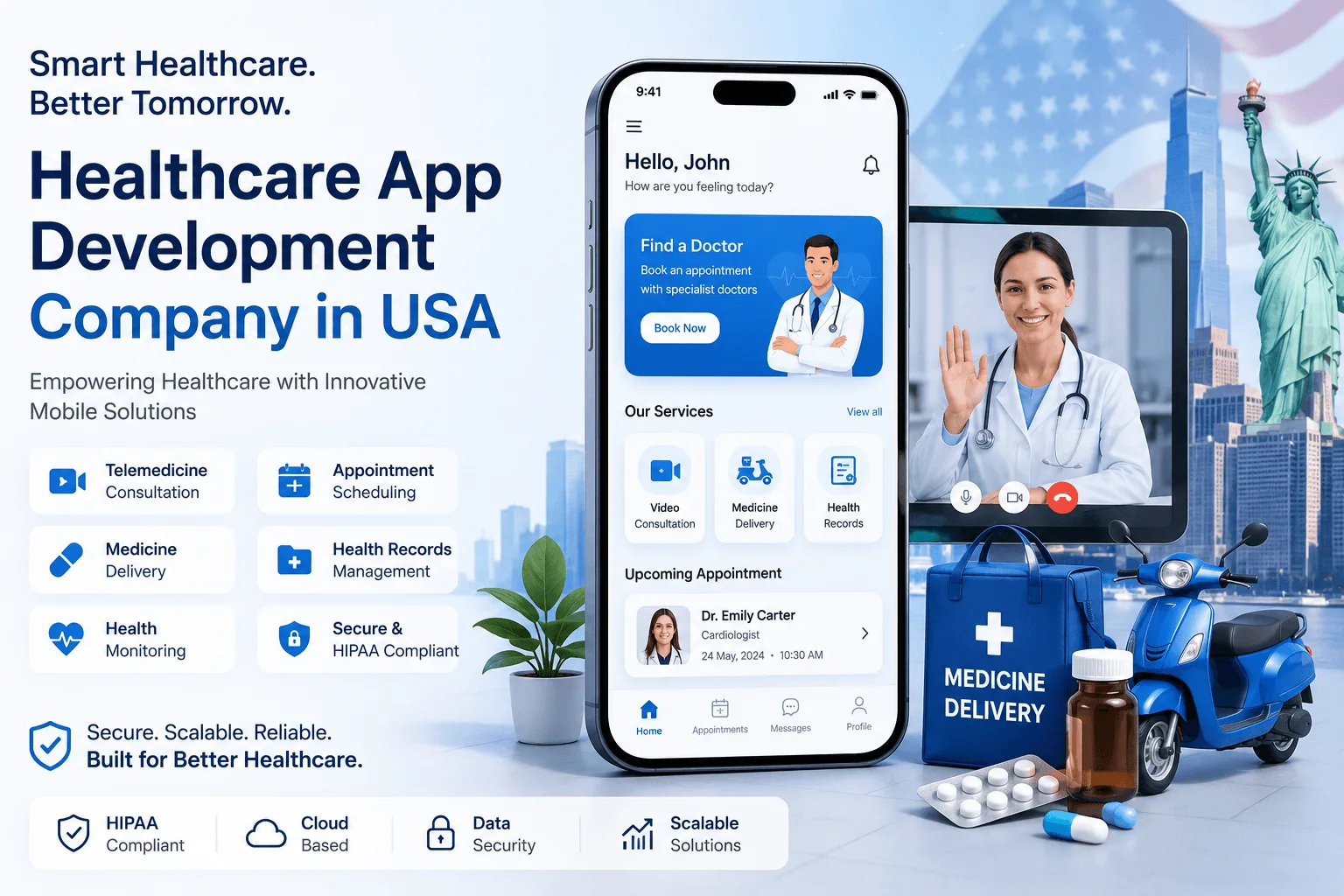 Why Partnering with a Healthcare App Development Company in USA Is a Smart Investment