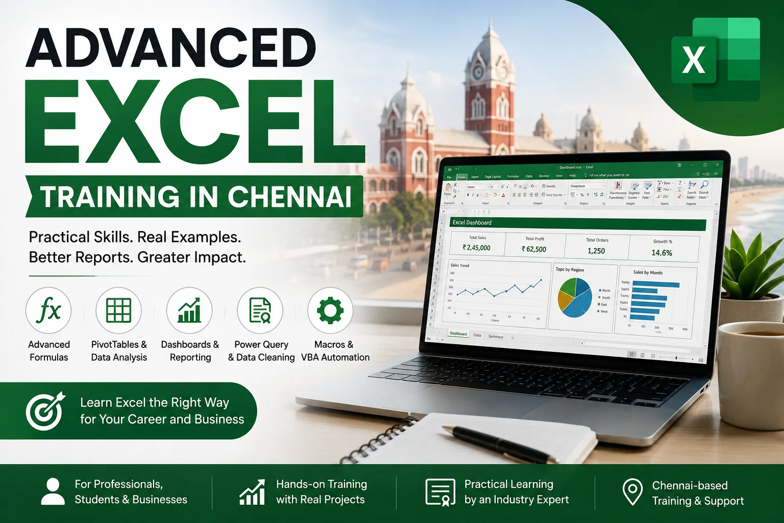 Advanced Excel Training in Chennai: A Practical Guide from Real-World Training Experience