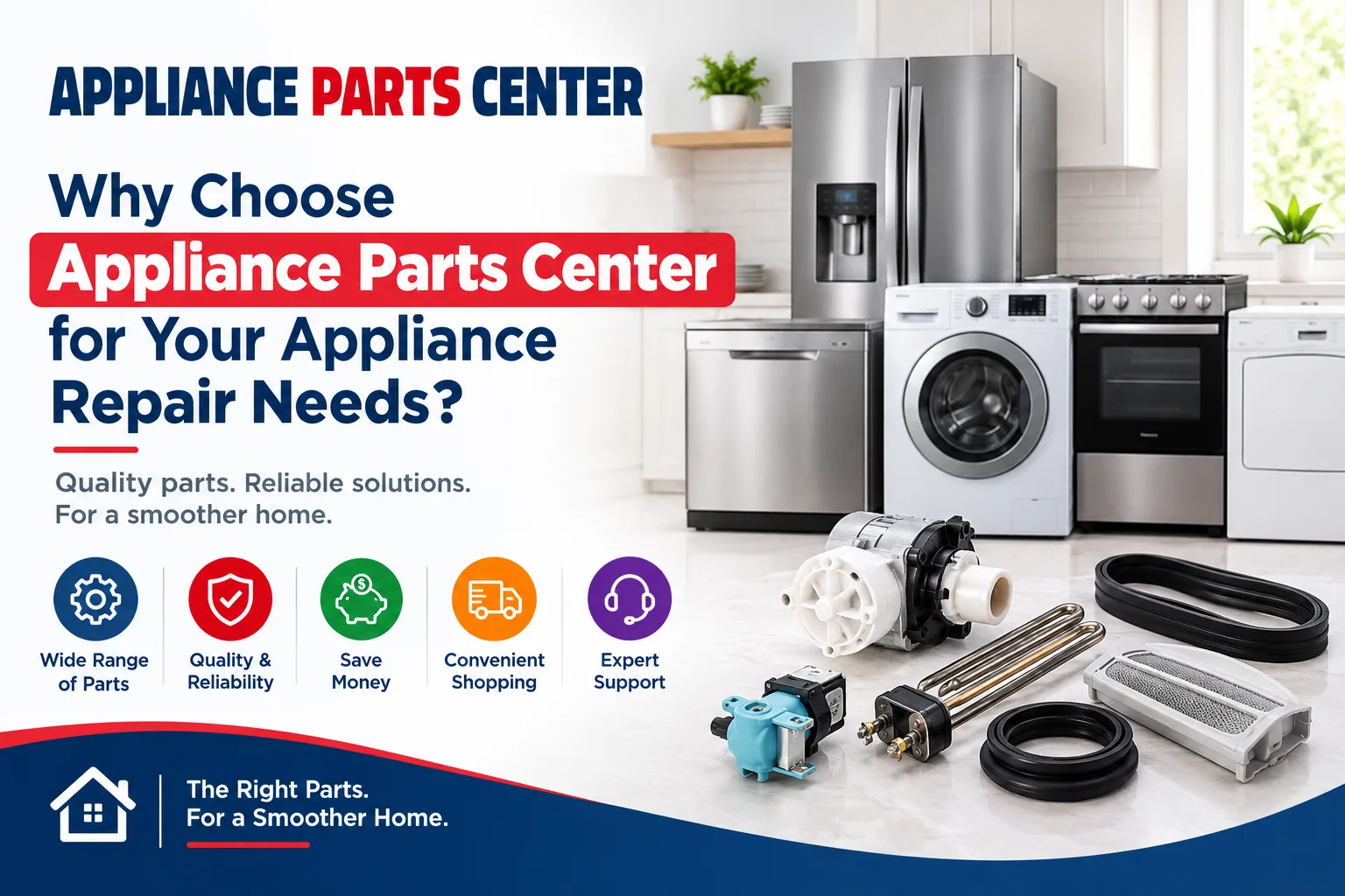 Why Choose Appliance Parts Center for Your Appliance Repair Needs?