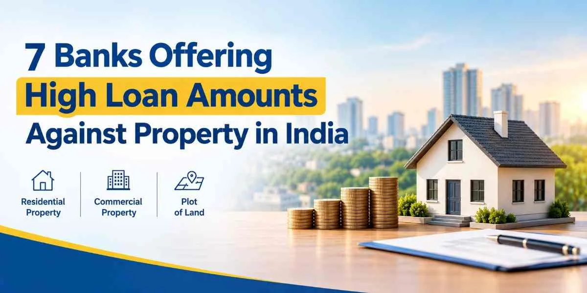 7 Banks Offering High Loan Amounts Against Property in India