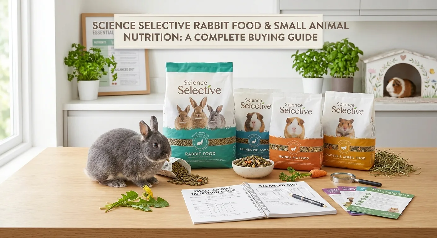 Science Selective Rabbit Food and Small Animal Nutrition: A Complete Buying Guide