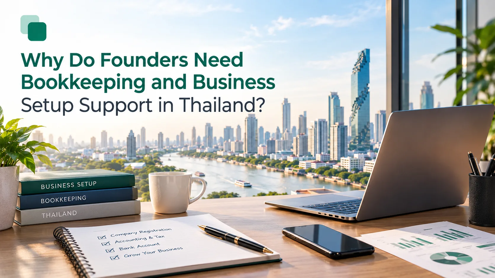 Why Do Founders Need Bookkeeping and Business Setup Support in Thailand?