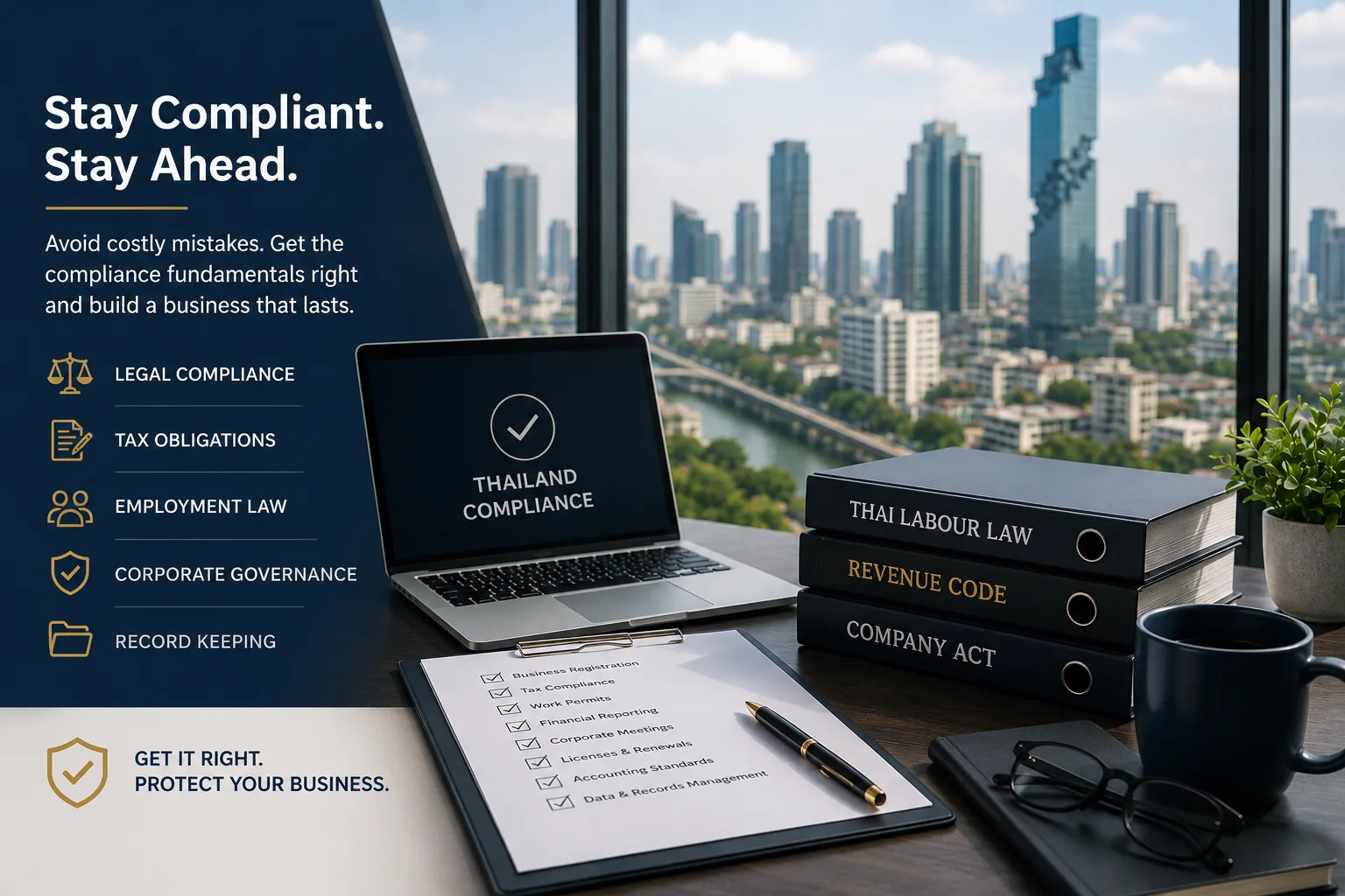 Running a Business in Thailand? Here Is Where Companies Usually Get Compliance Wrong