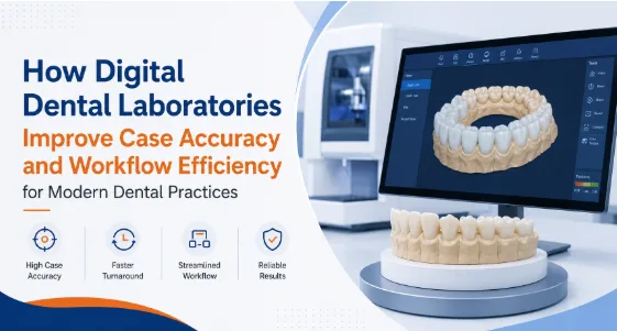 How Digital Dental Laboratories Improve Case Accuracy and Workflow Efficiency for Modern Dental Practices