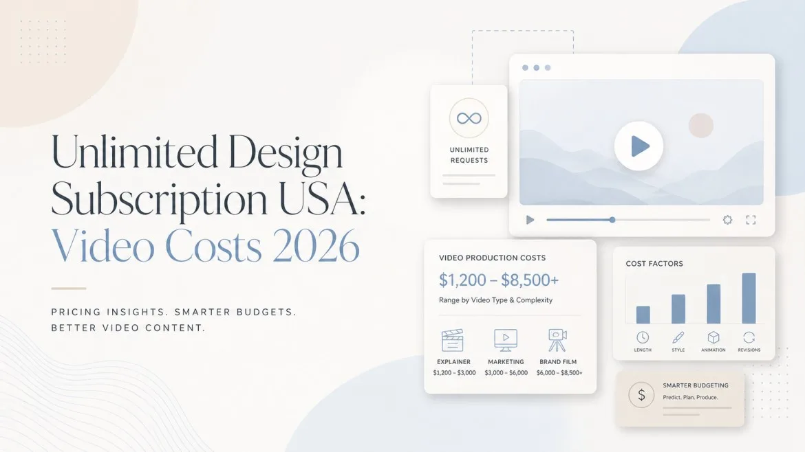 Unlimited Design Subscription USA: Video Costs 2026
