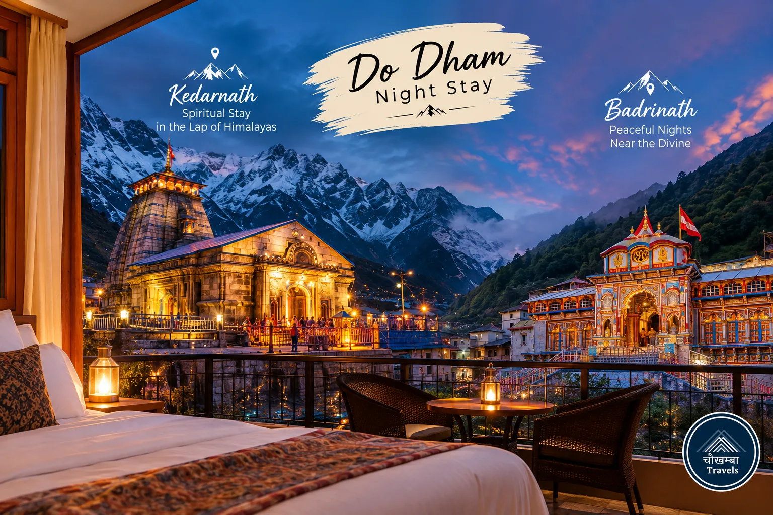Do Dham Yatra Night Stay Guide: Best Places to Stay During Kedarnath and Badrinath Yatra