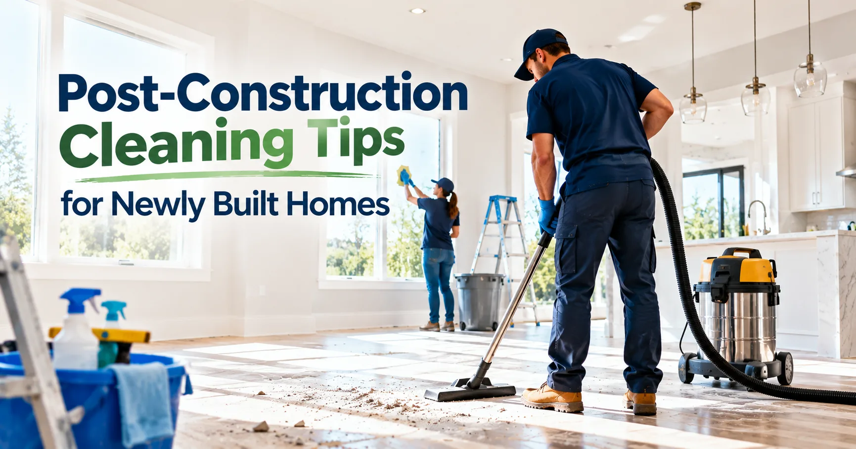 Post-Construction Cleaning Tips for Newly Built Homes