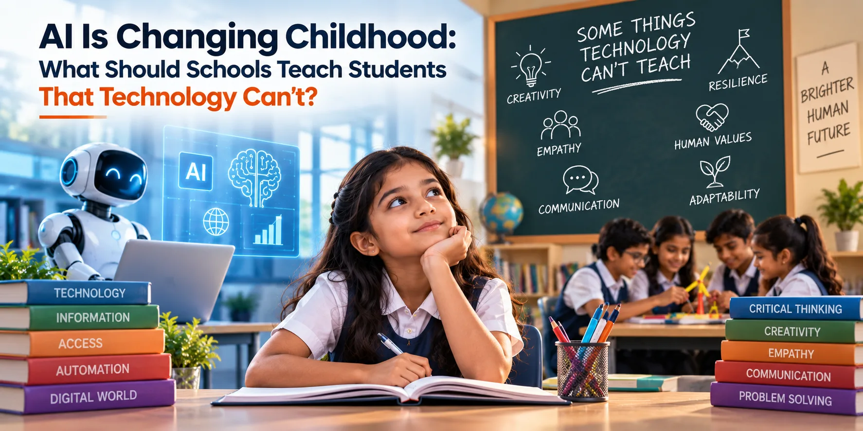 AI Is Changing Childhood: What Should Schools Teach Students That Technology Can’t?