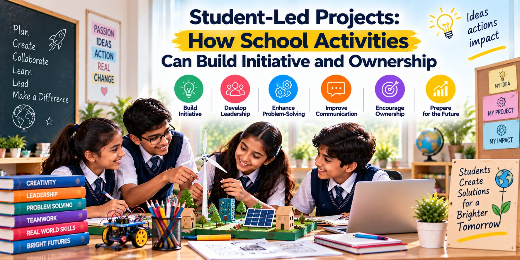 Student-Led Projects: How School Activities Can Build Initiative and Ownership
