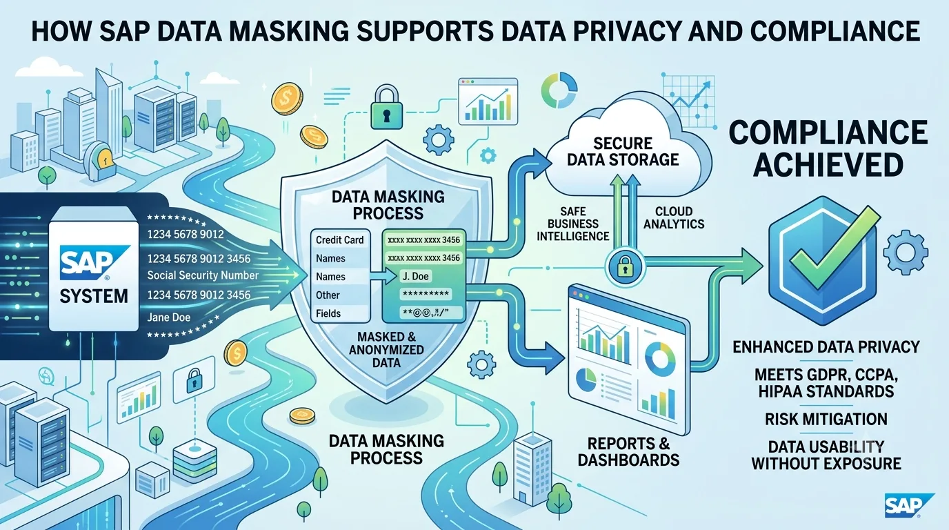 How SAP Data Masking Supports Data privacy and compliance
