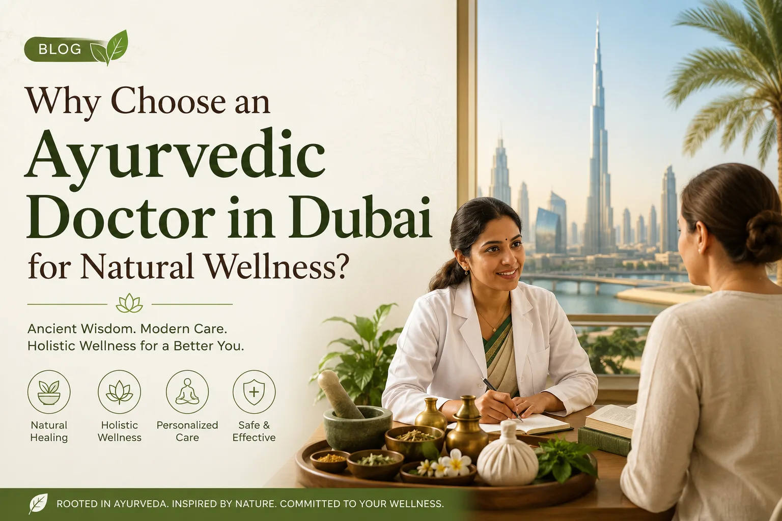 Why Choose an Ayurvedic Doctor in Dubai for Natural Wellness?