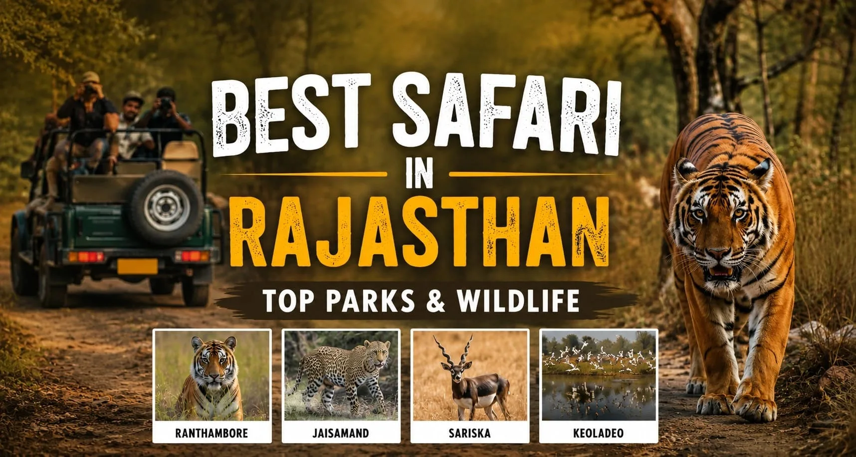 Best Safari in Rajasthan for an Unforgettable Holiday
