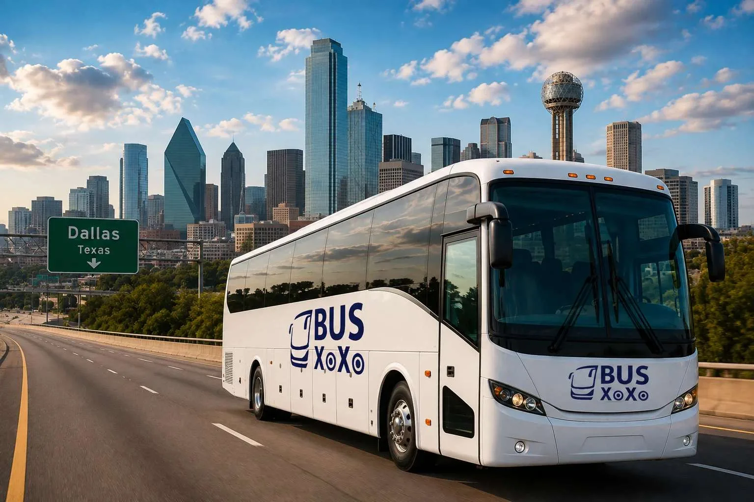 How to Choose a 56-Passenger Charter Bus for Wedding Transportation in Dallas