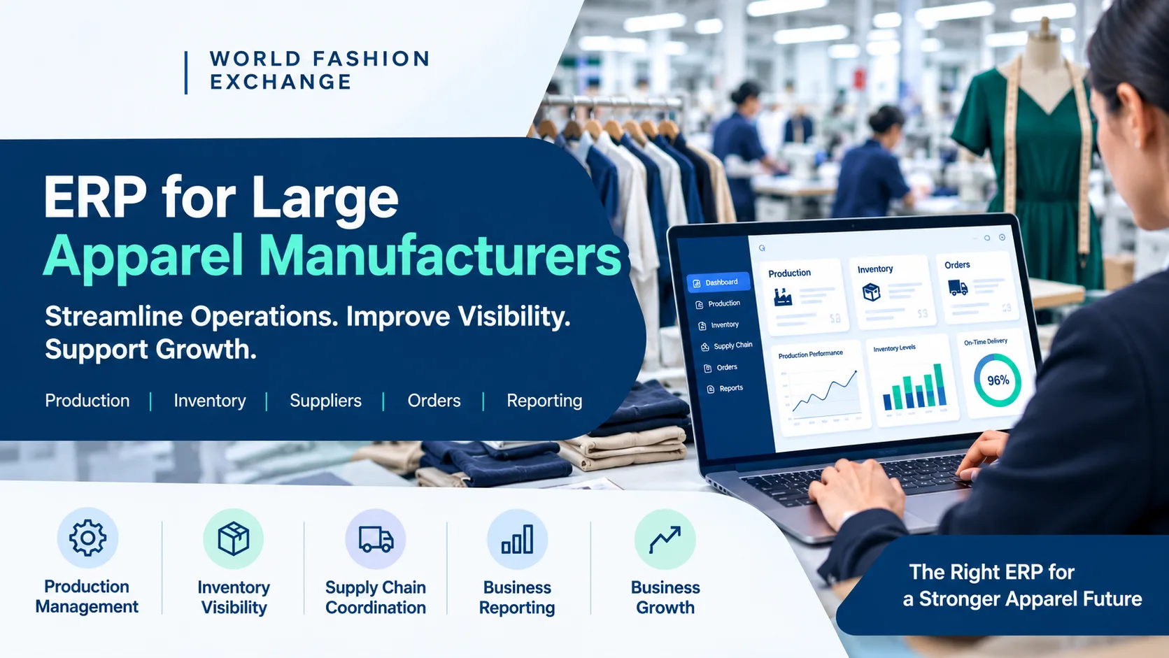 Best Apparel ERP Software for a $100 Million Apparel Manufacturing Company
