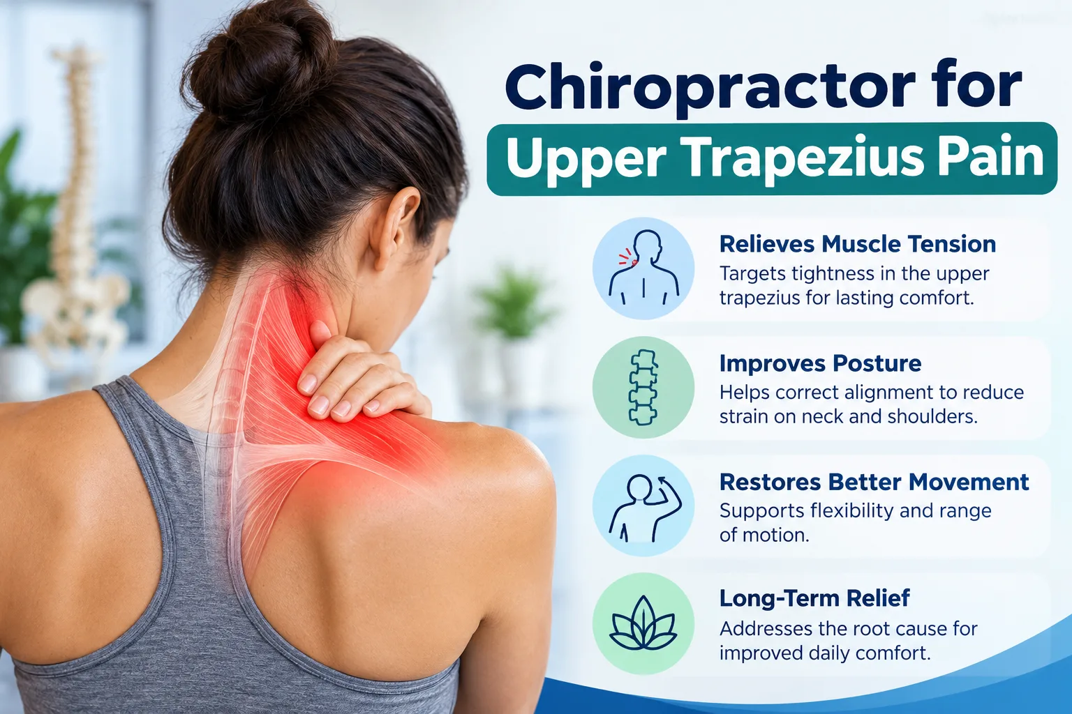 Chiropractor for Upper Trapezius Pain: Take the First Step Toward Relief