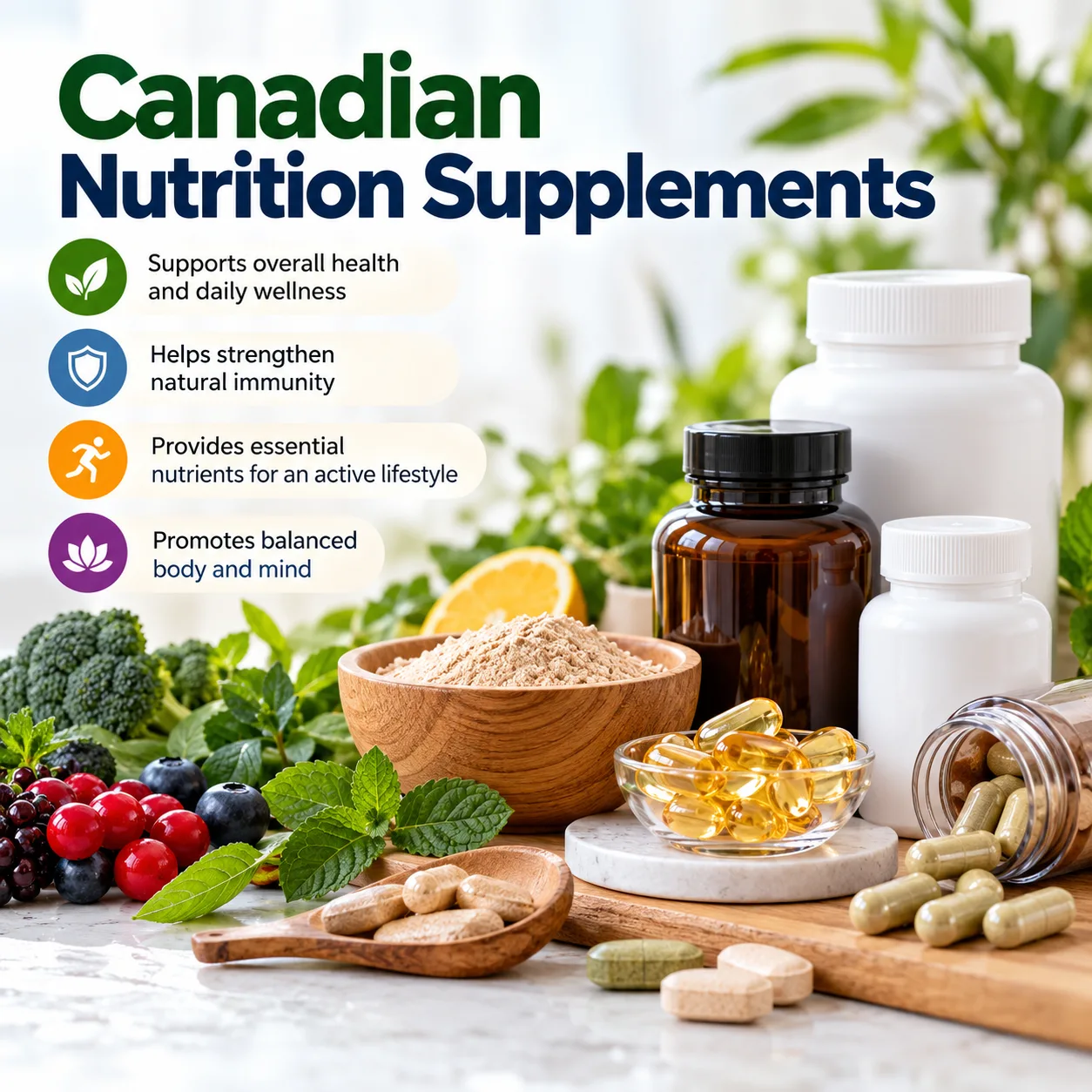 Canadian Nutrition Supplements: How to Make Better Choices Without the Confusion