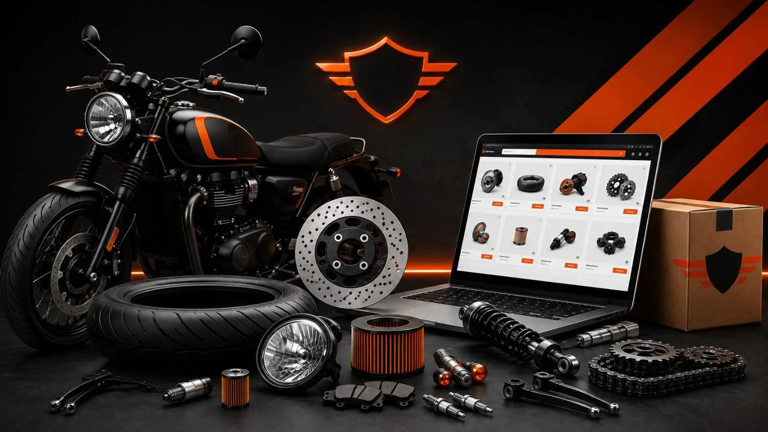 Where Can You Buy 100% Genuine Motorcycle Spare Parts Online?