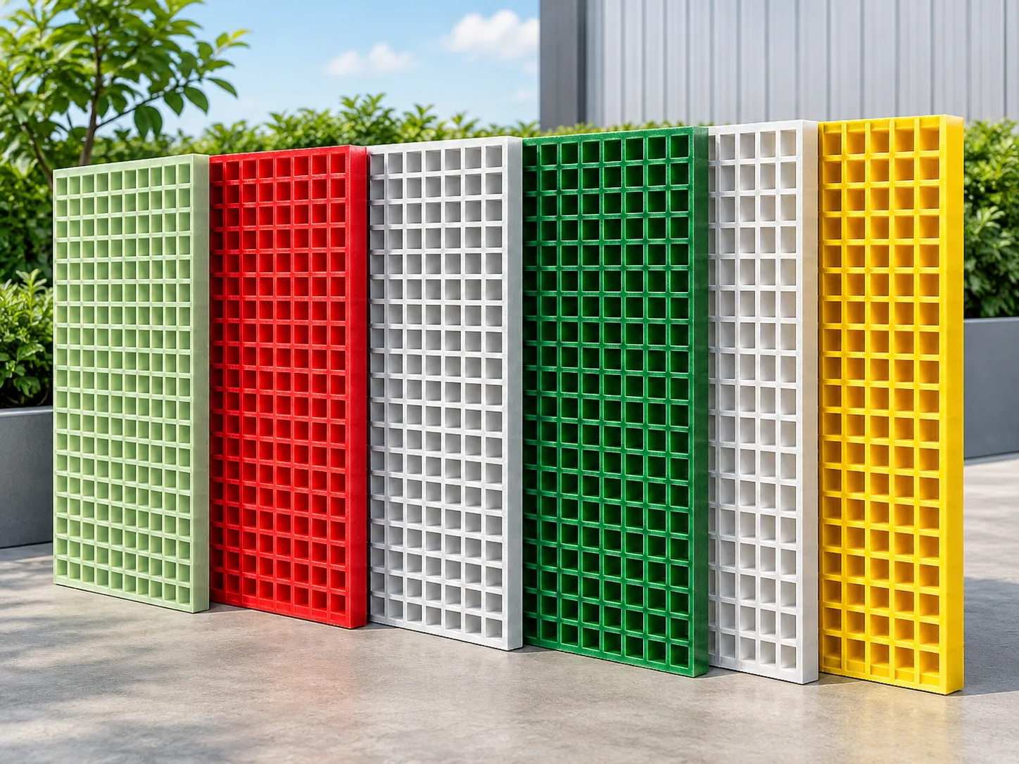 How Gritted FRP Gratings Prevent Workplace Slip-and-Fall Accidents in Oily and Wet Plants
