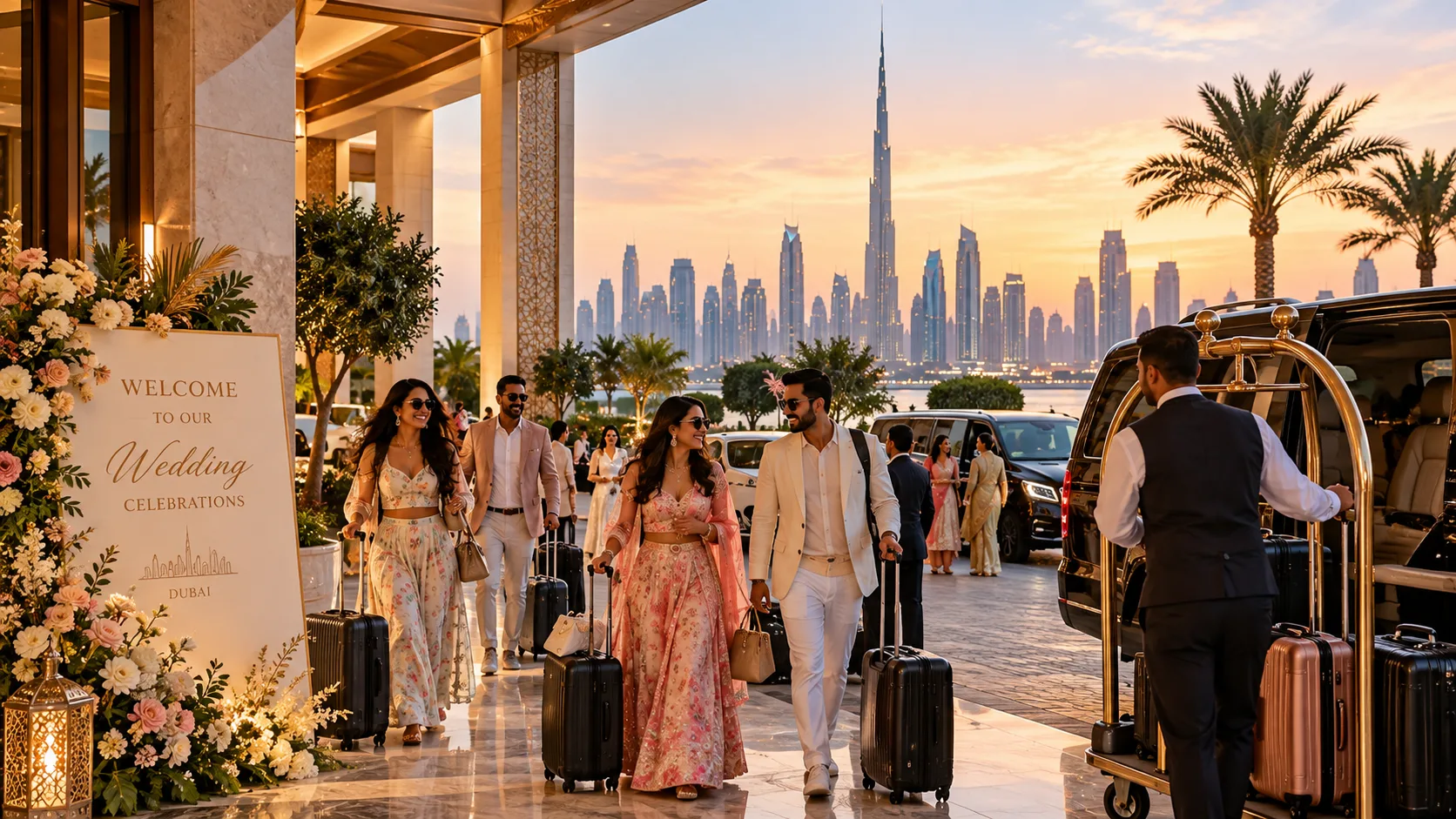 Destination Wedding in Dubai: A Guide to Guest Travel and Accommodation Planning