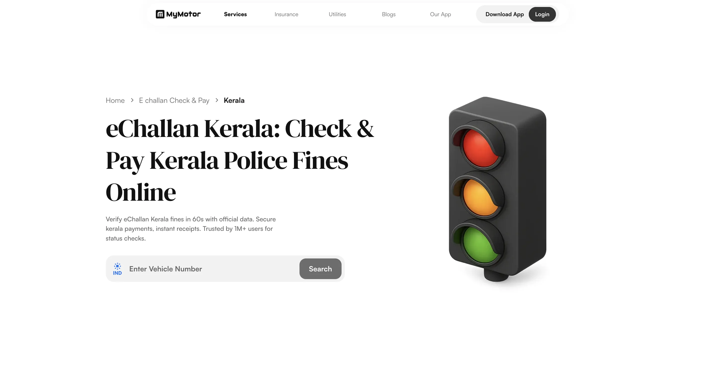 Echallan Check Kerala: Check Your Challan and Fine Online