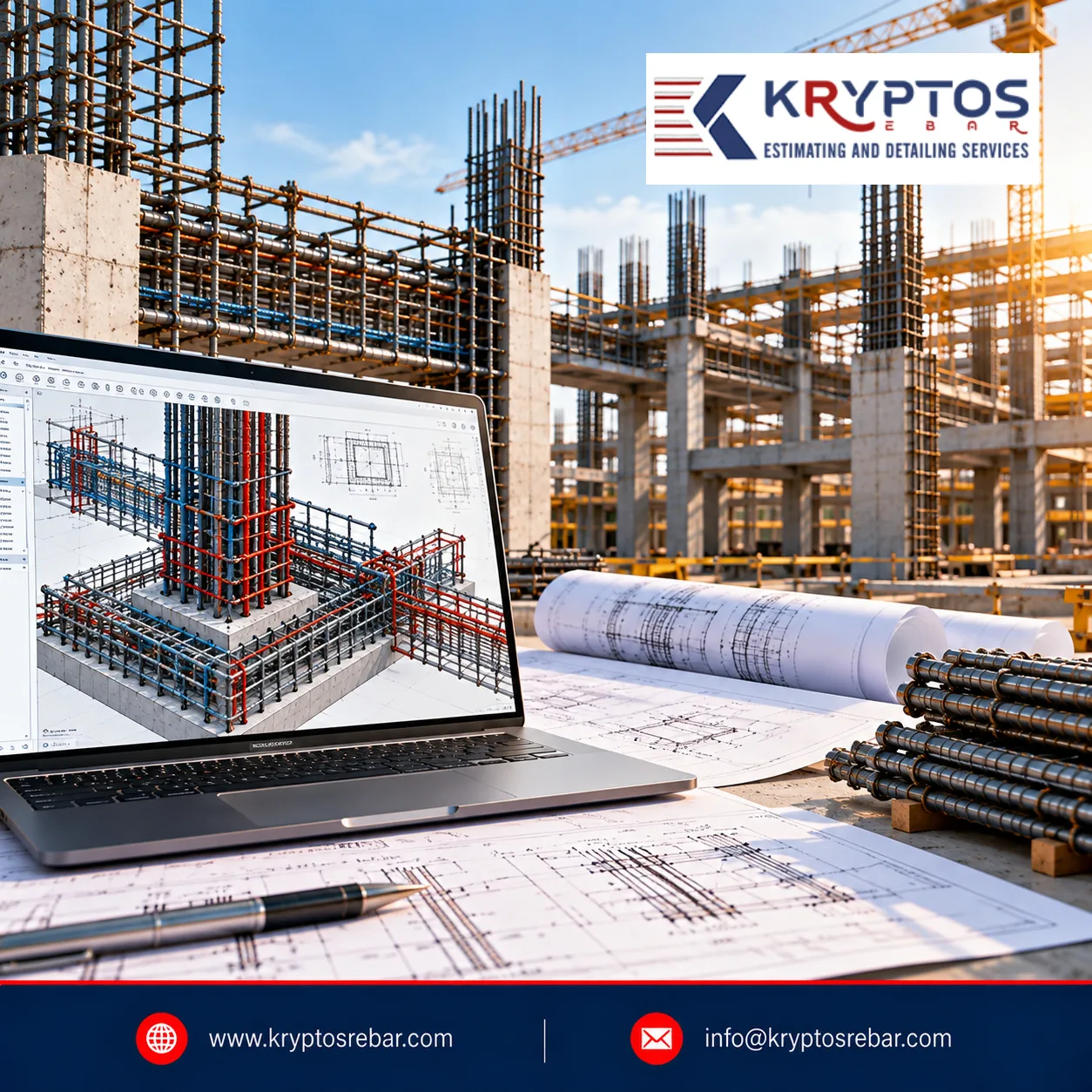 Kryptos Rebar Detailing And Estimation Services