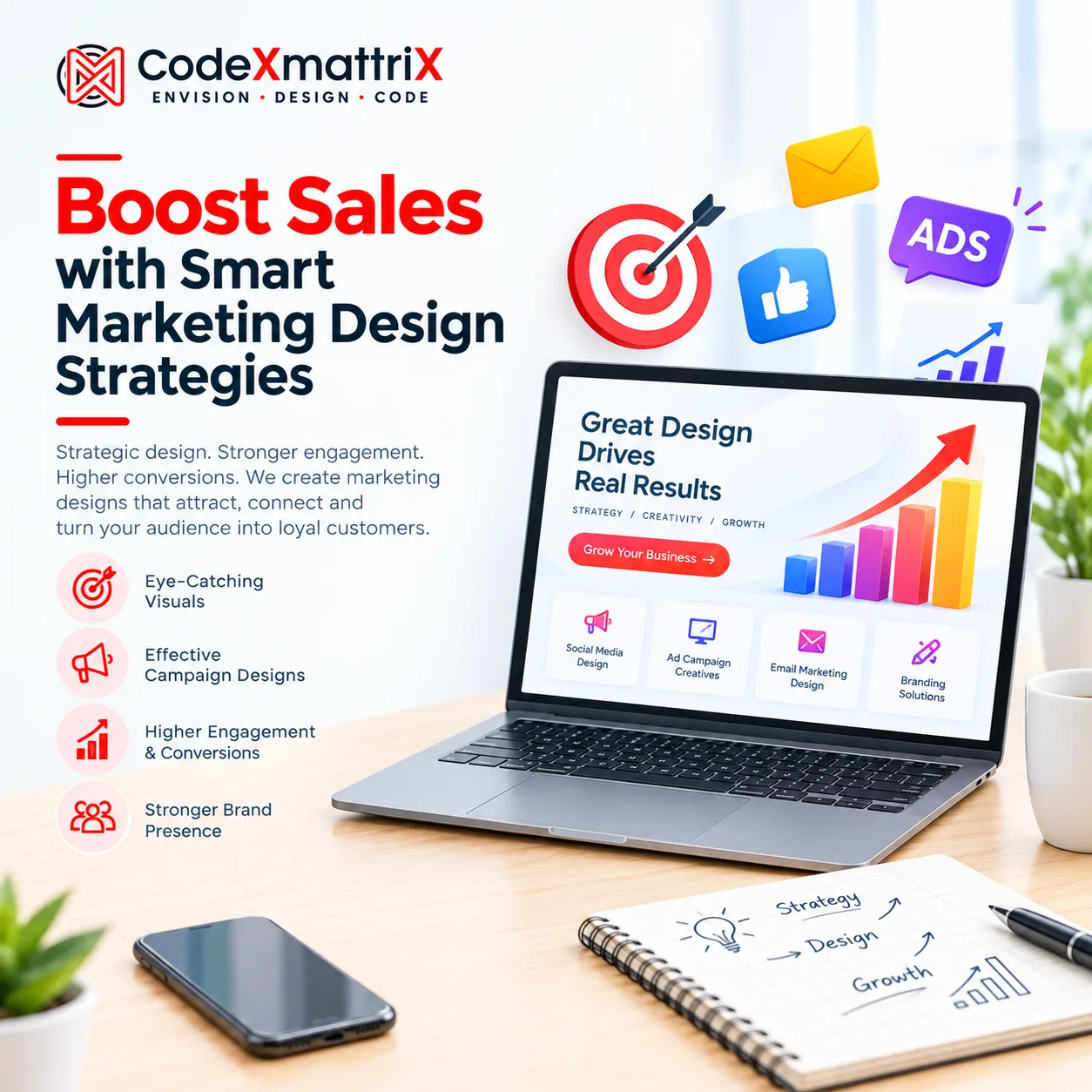 Boost Sales with Smart Marketing Design Strategies