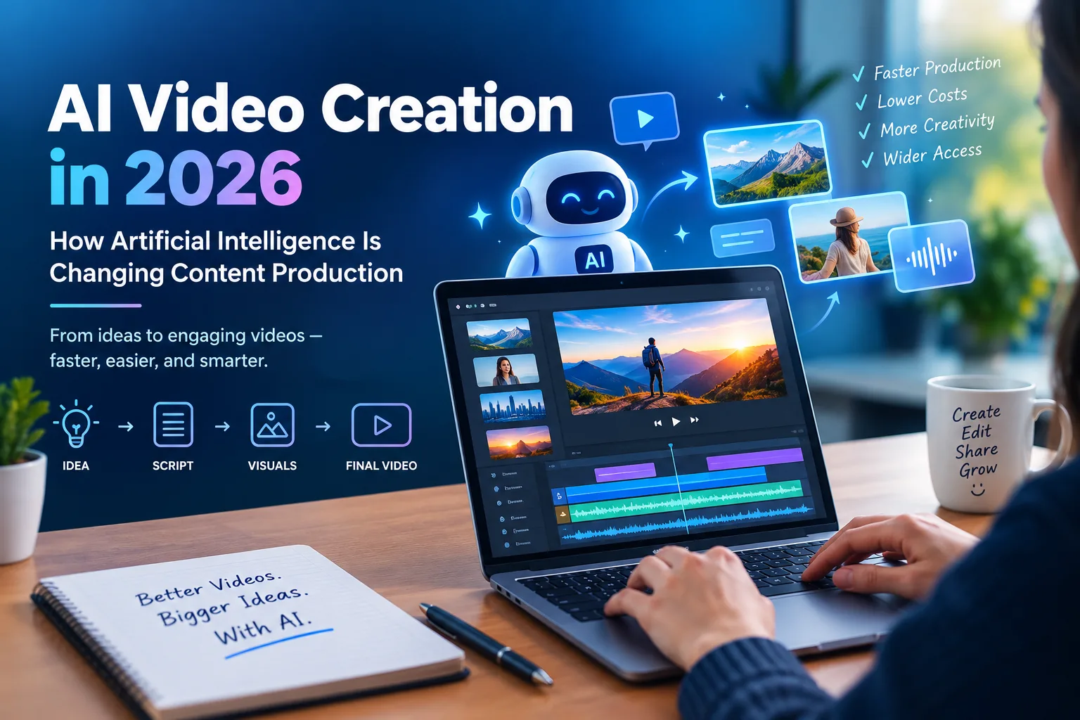 AI Video Creation in 2026: How Artificial Intelligence Is Changing Content Production