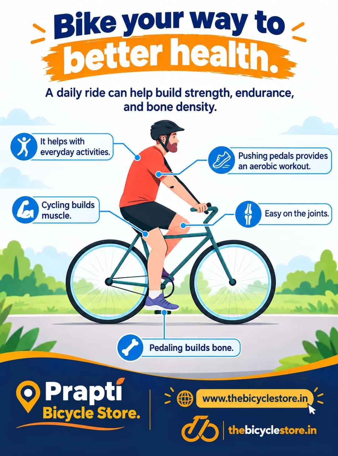 CYCLE YOUR WAY TO GOOD HEALTH
