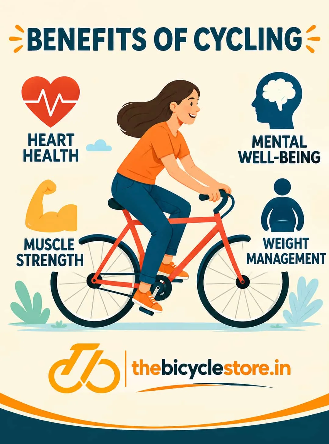 Top 10 Mental And Physical Benefits of Cycling