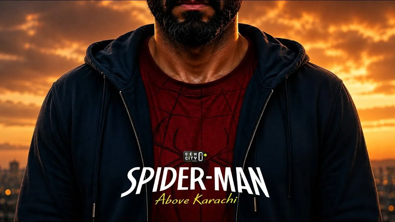 What If Spider-Man Lived in Karachi? AI Filmmaker Sibghat Shaikh Reimagines the Superhero