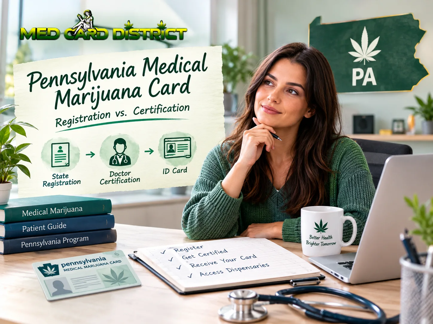 Pennsylvania Medical Marijuana Card: Registration vs. Doctor Certification