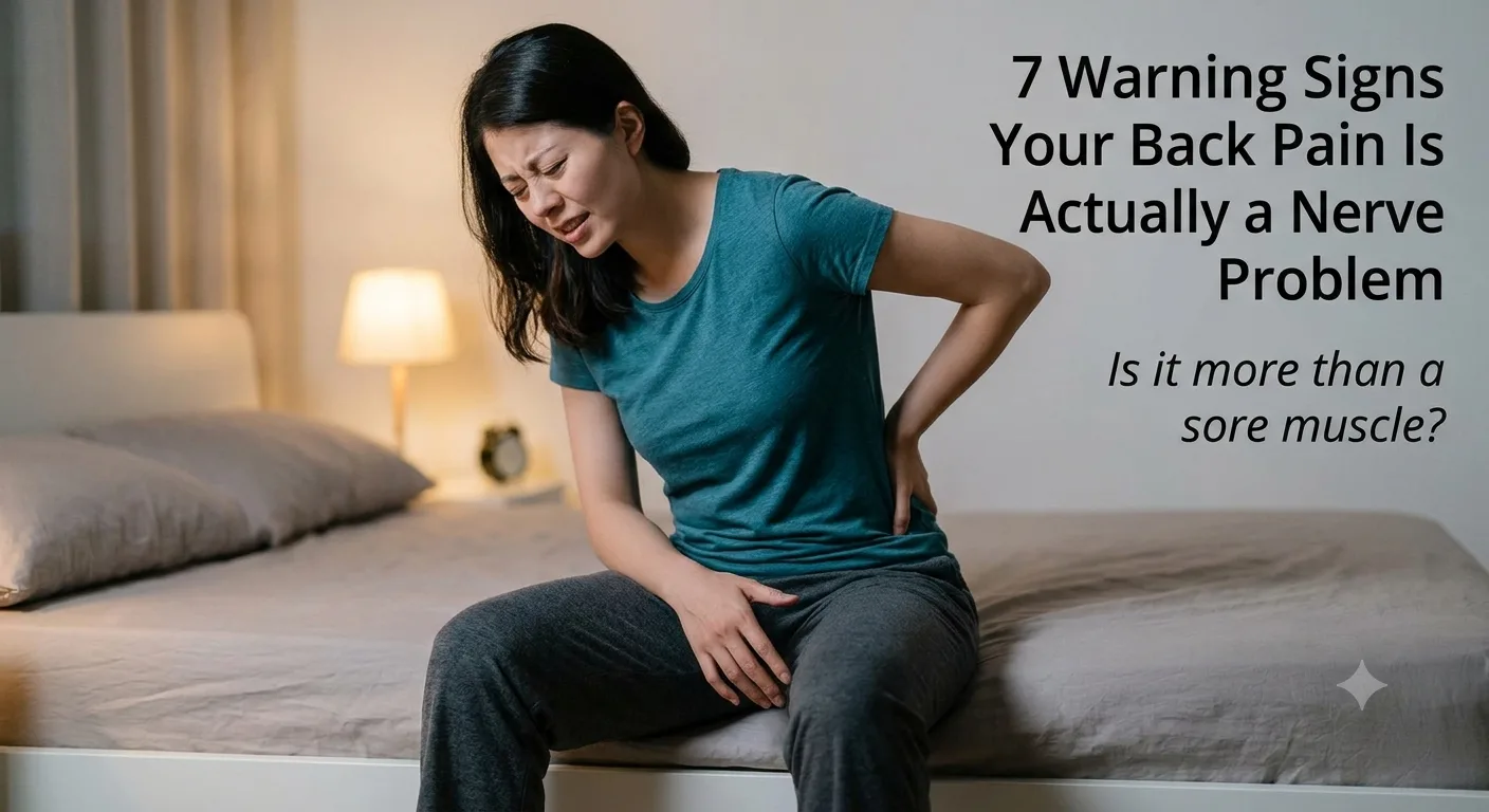 7 Warning Signs Your Back Pain Is Actually a Nerve Problem