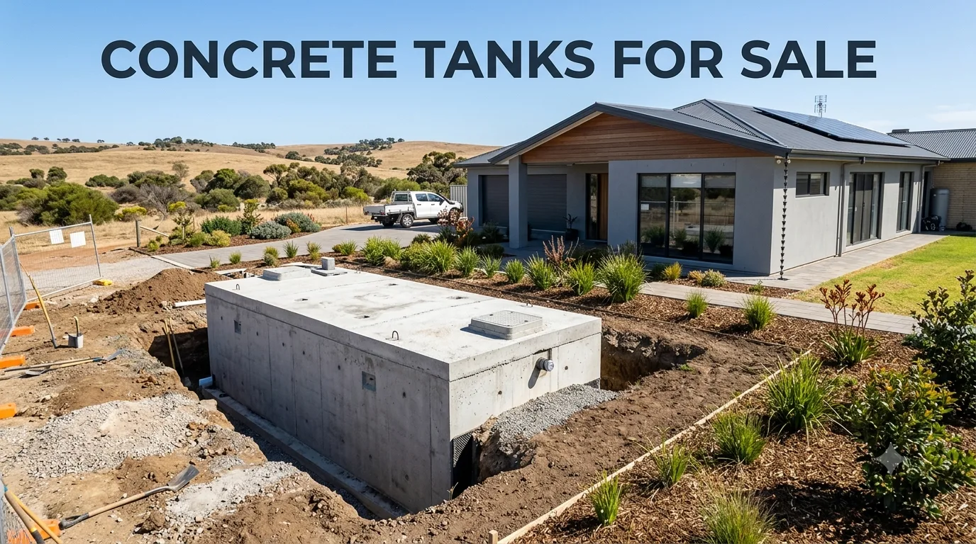 Concrete Tanks for Sale: Reliable Rainwater Storage Solutions