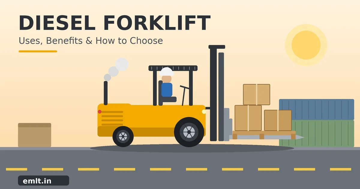 Diesel Forklift Guide: What It Is, Where It Works Best and How to Choose the Right One
