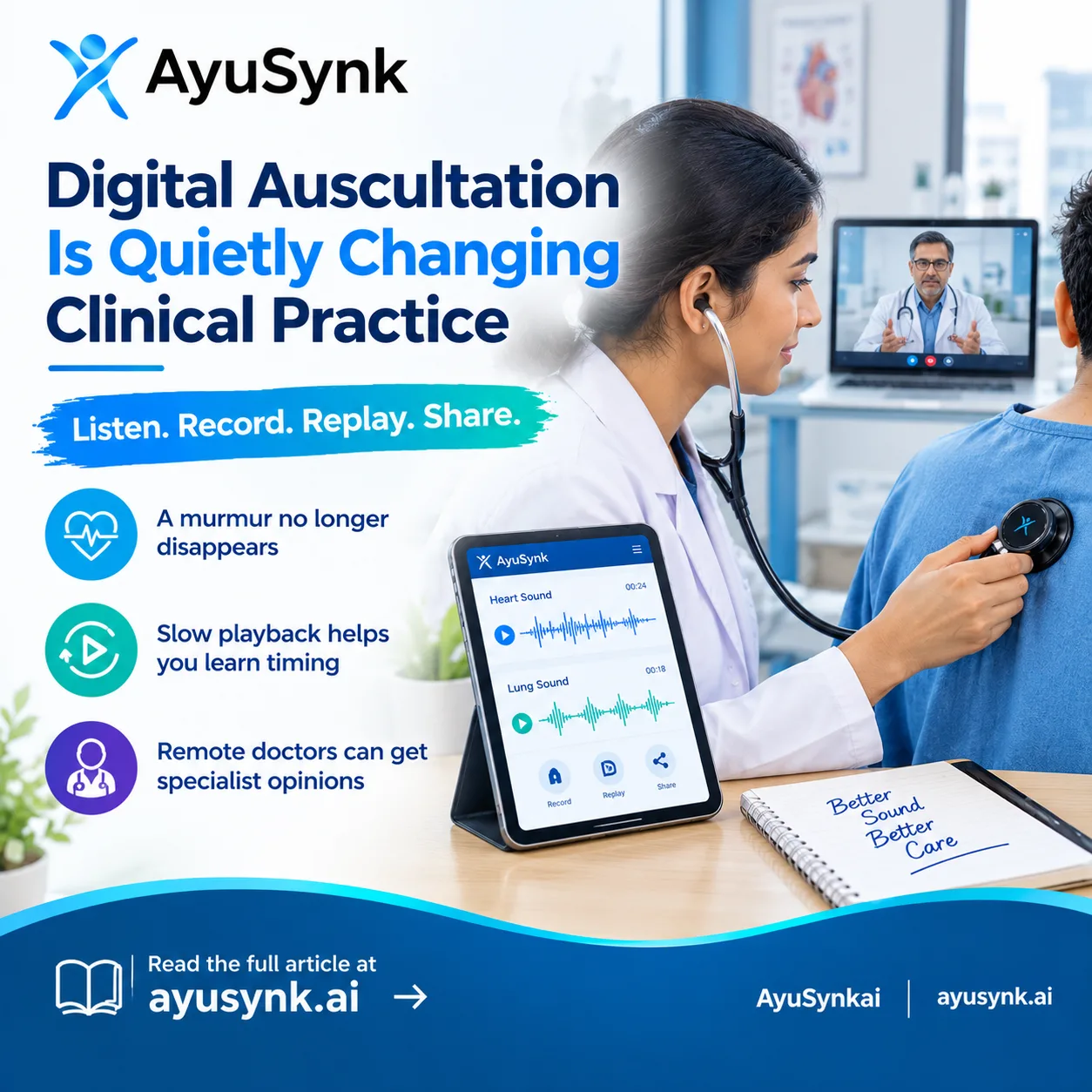 How Digital Auscultation Is Quietly Changing Everyday Clinical Practice