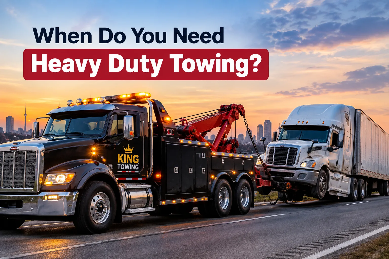 When Do You Need Heavy Duty Towing?