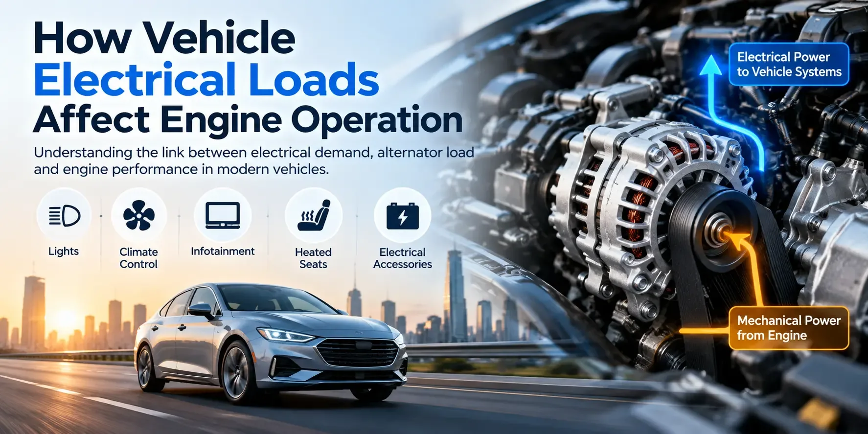 How Vehicle Electrical Loads Affect Engine Operation