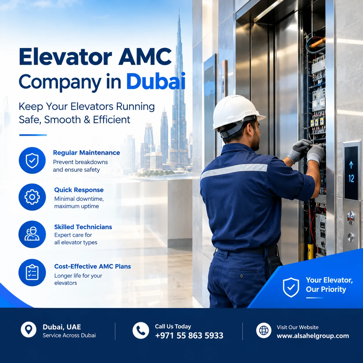 Elevator AMC Company in Dubai: A Complete Guide to Reliable Lift Maintenance