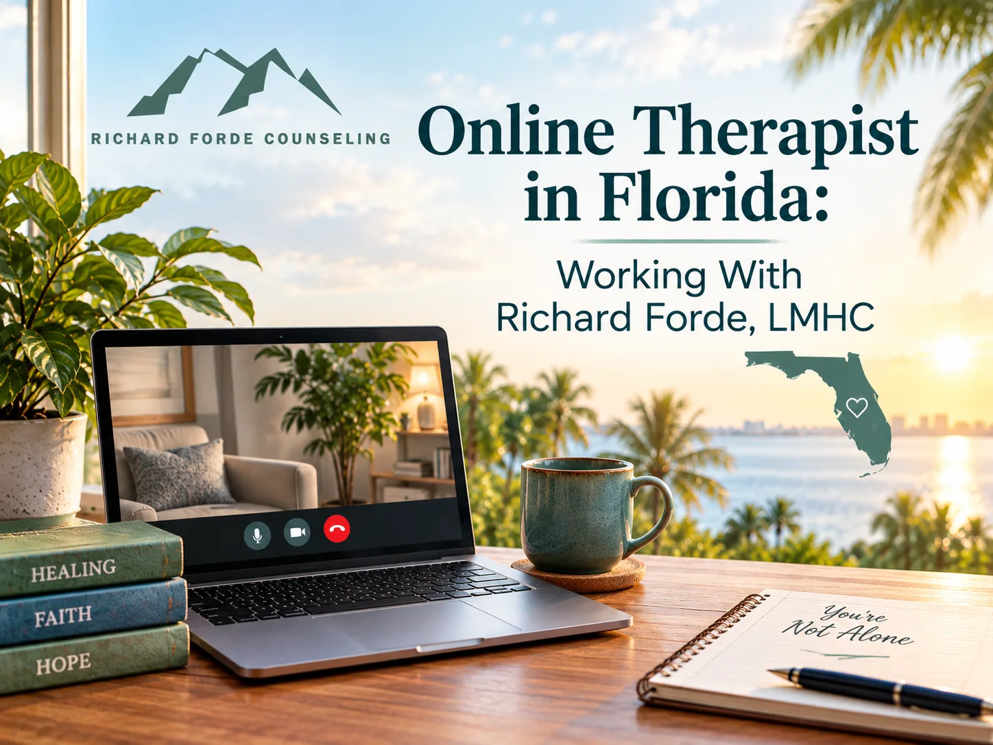 Online Therapist in Florida: Working With Richard Forde, LMHC