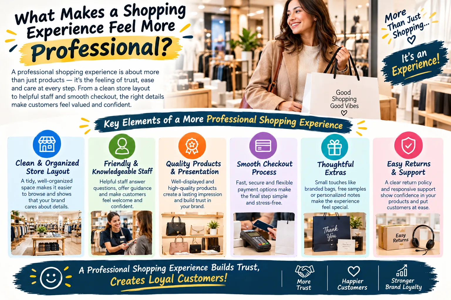 What Makes a Shopping Experience Feel More Professional?