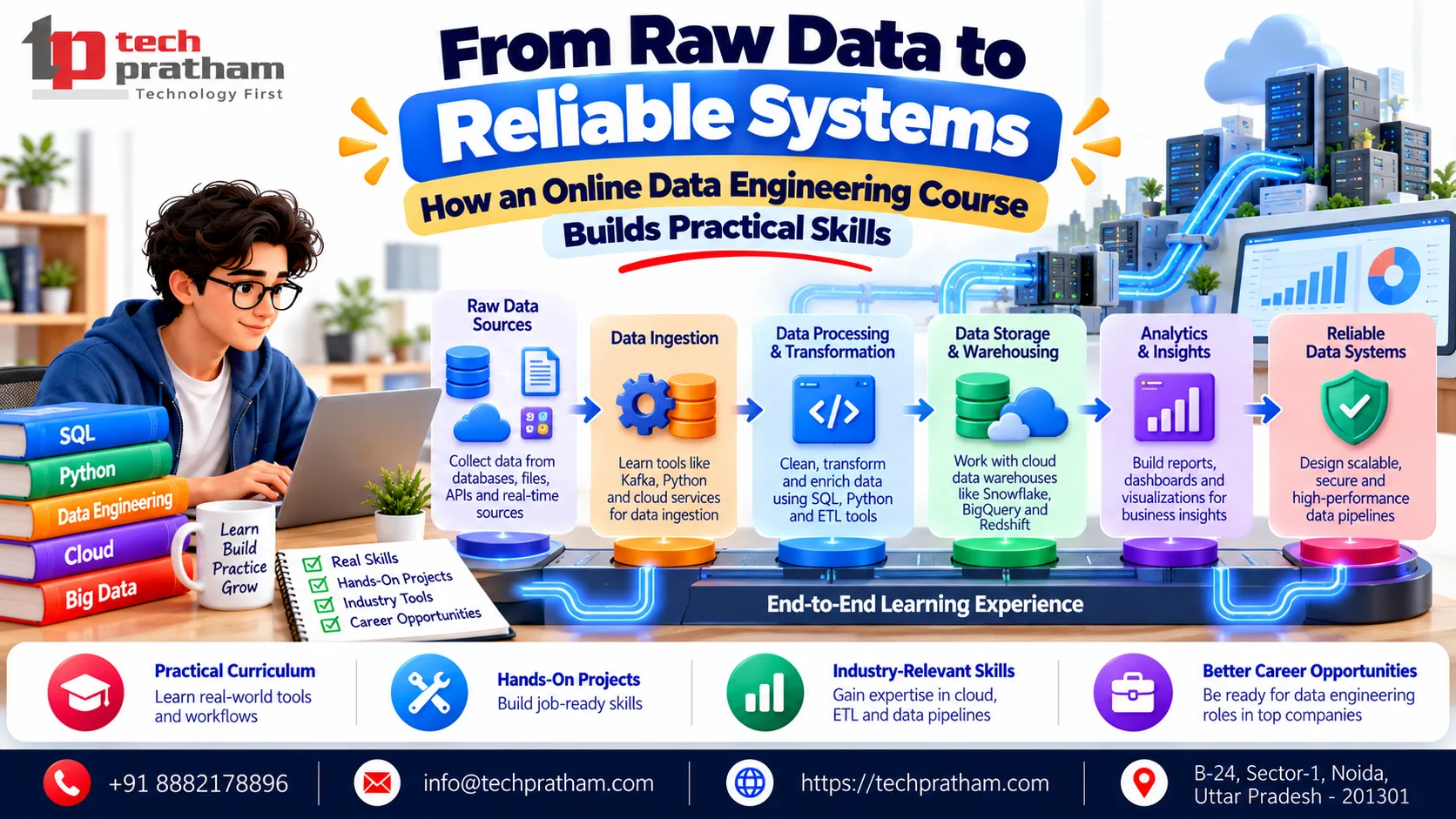 From Raw Data to Reliable Systems: How an Online Data Engineering Course Builds Practical Skills