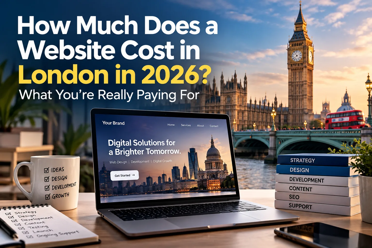 How Much Does a Website Cost in London in 2026? What You're Really Paying For